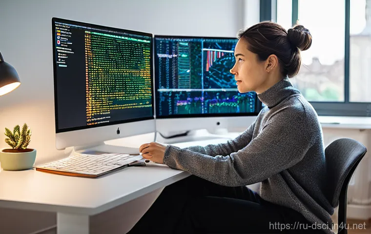 데이터과학 이직 준비 - **Prompt:** A dynamic, abstract visualization representing the concept of "Data to Insight." Imagine...