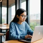 데이터과학 입문자를 위한 무료 리소스 - **Prompt 1: The Aspiring Data Scientist's First Steps**
    "A bright, naturally lit scene featuring...