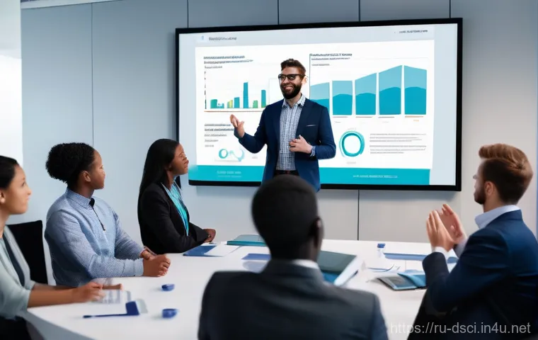 데이터과학자 포트폴리오 사례 - **Prompt 1: The Artisan of Data Insight**
    "A highly focused young adult data scientist, dressed ...