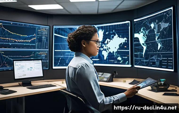 데이터과학자의 실수 사례와 교훈 - **Prompt 1: The Lost Compass in the Data Maze**
    A young, professional data scientist, wearing sm...